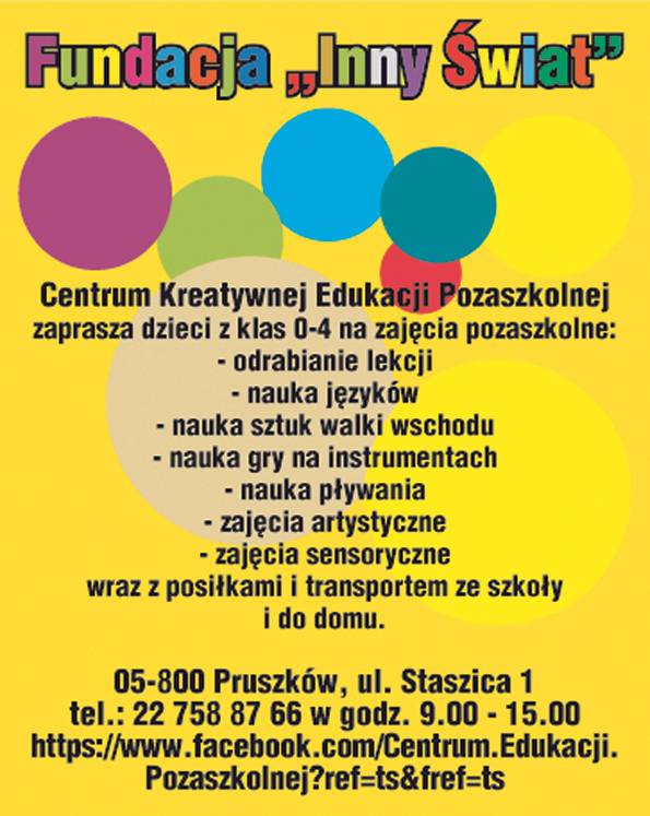 Opieka i Kreatywna Edukacja