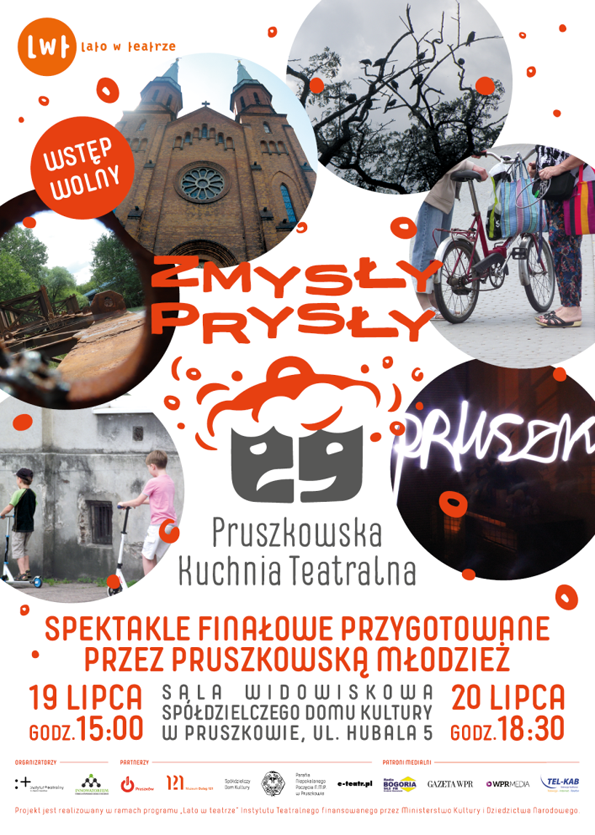 Spektakle finałowe projektu „Zmysły Prysły. Pruszkowska Kuchnia Teatralna”