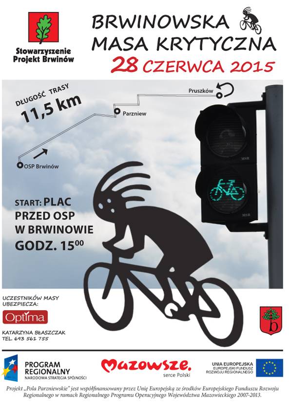 Rowerowa Brwinowska Masa Krytyczna