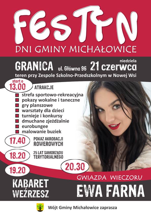 Zapraszamy na Festyn Dni Gminy Michałowice