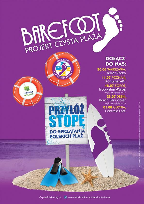 Wyruszamy bosą stopą na polskie plaże!
