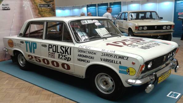 Polski Fiat w Muzeum Techniki i Przemysłu NOT