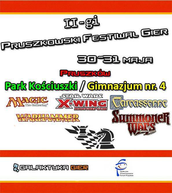 II Pruszkowski Festiwal Gier!