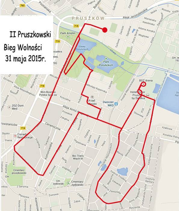 Pruszkowski Bieg Wolności 2015
