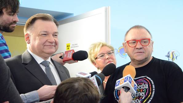 Wielka Orkiestra Świątecznej Pomocy dla szpitala na Niekłańskiej w Warszawie