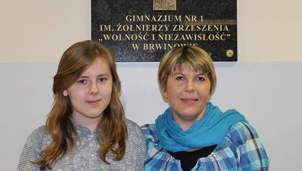 Sukces gimnazjalistki z brwinowskiej Jedynki