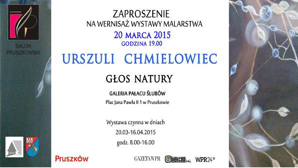 Wernisaż w pruszkowskiej Galerii Pałacu Ślubów