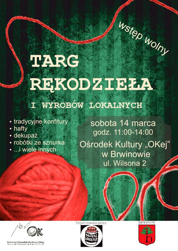 „Słoiki” zapraszają na targ rękodzieła i wyrobów lokalnych