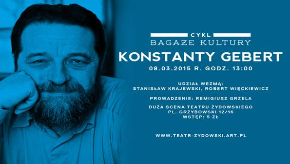 Bagaże kultury. Konstanty Gebert