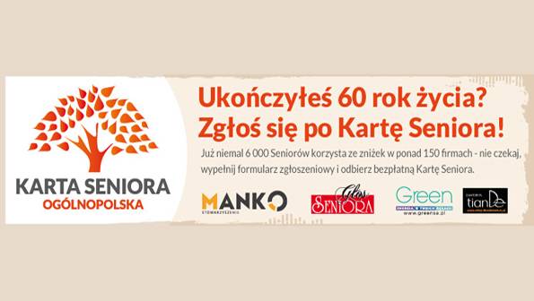 Karta Seniora – teraz na terenie całej Polski!   