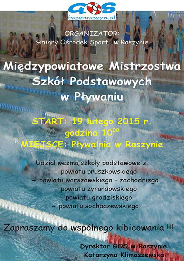 Międzypowiatowe Mistrzostwa Szkół Podstawowych w Pływaniu