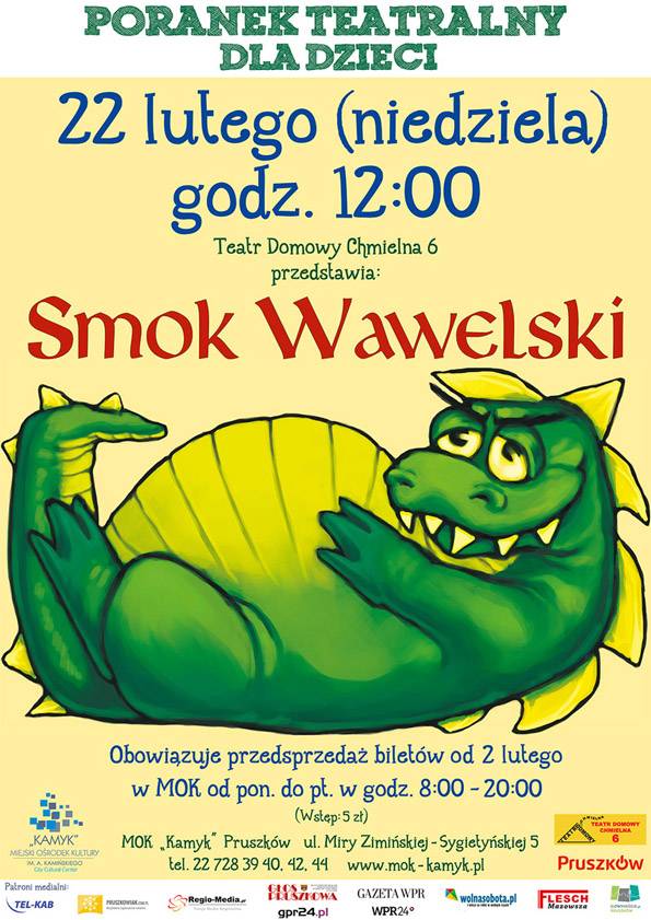 Poranek teatralny dla dzieci w pruszkowskim MOK-u 