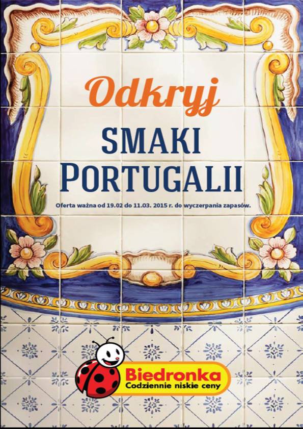 Biedronka poleca portugalskie smaki 