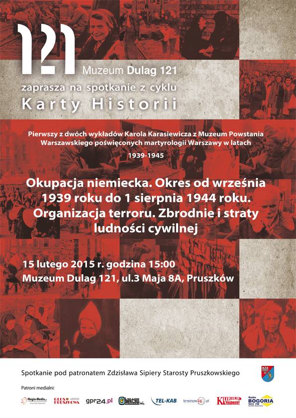 Wykład Karola Karasiewicza „Okupacja niemiecka”