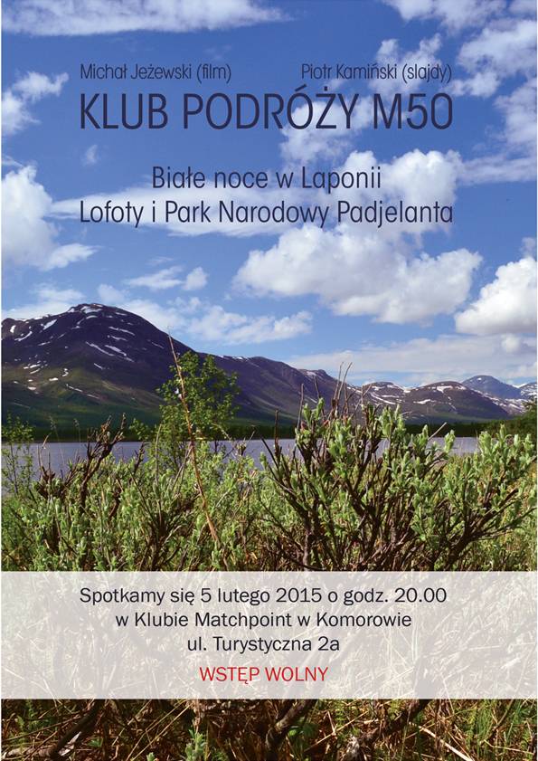 Wznawiamy nasze spotkania w KLUBIE PODRÓŻY M50