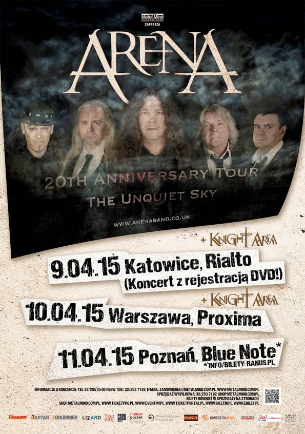 Arena powraca do Polski z nową płytą!