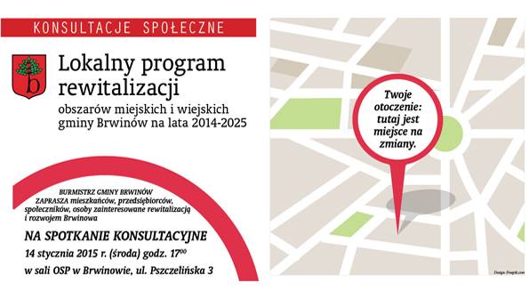 Konsultacje społeczne: program rewitalizacji w gminie Brwinów
