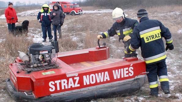 Sprawdzian gotowości ratowniczej w Nowej Wsi