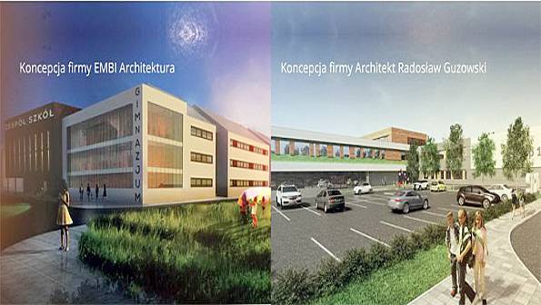 Projektowanie placówek oświatowych na Gąsinie