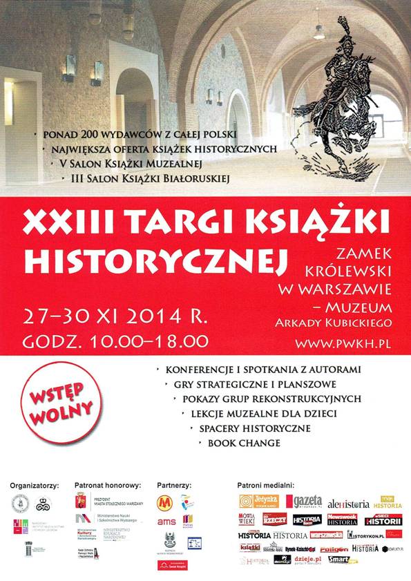 Książnica Pruszkowska na XXIII Targach Książki Historycznej