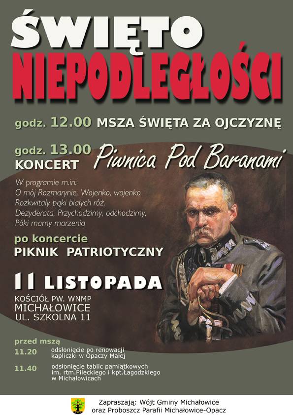 11. listopada w gminie Michałowice