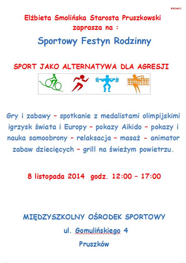 Rodzinny Festyn w Międzyszkolnym Ośrodku Sportowym w Pruszkowie