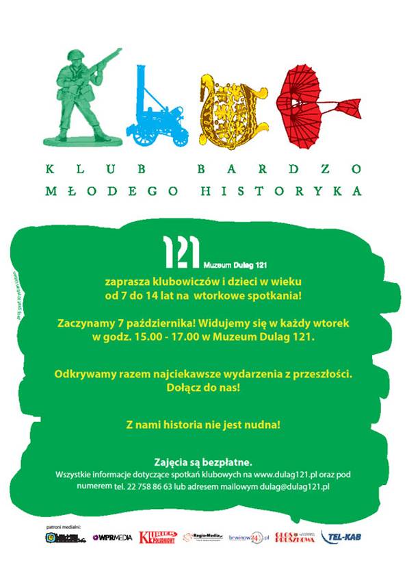 Klub Bardzo Młodego Historyka zaprasza po przerwie!