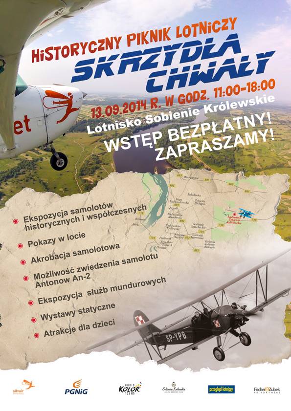 Już 13. września Pierwszy Historyczny Piknik Lotniczy – Skrzydła Chwały