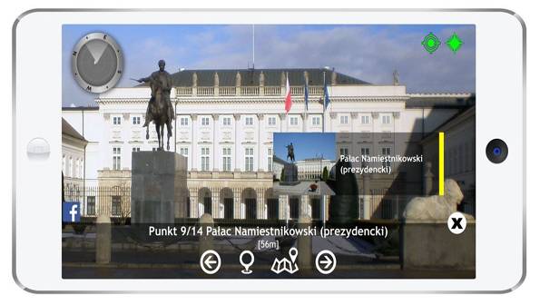 Warszawa w rozszerzonej rzeczywistości