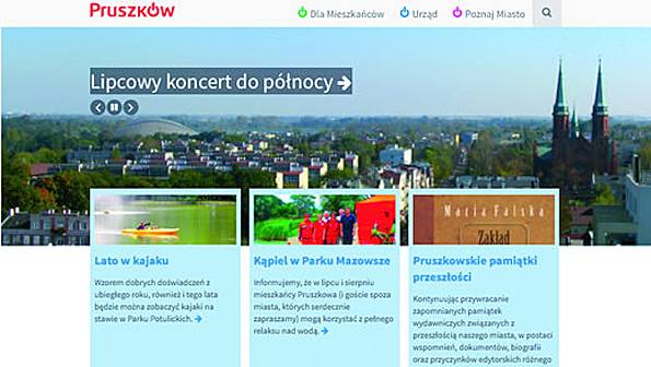 Powstaje nowa strona internetowa Pruszkowa