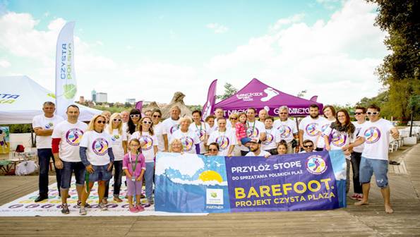 Posprzątali polskie plaże! Finał akcji Barefoot Projekt Czysta Plaża!
