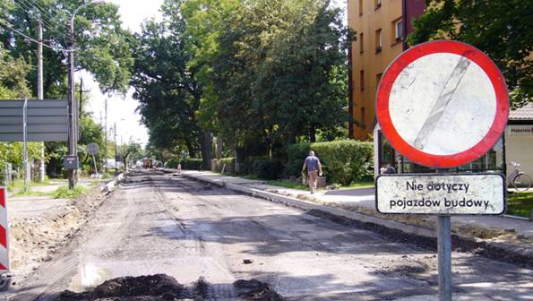 Zamknięcie ulicy Pszczelińskiej w Brwinowie