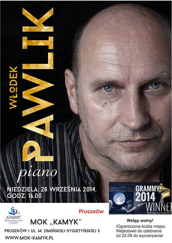 Włodek Pawlik - piano w Pruszkowie