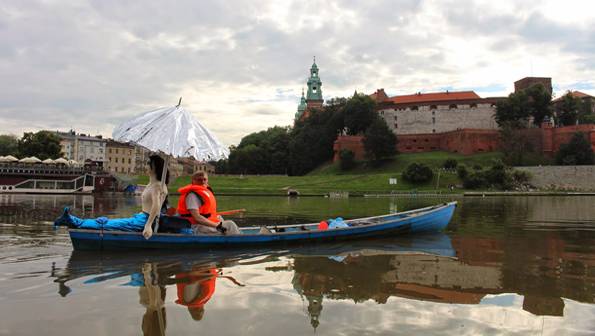 Powitanie Sesilii - 24.07.2014, 19:00 okolice Mostu Poniatowskiego
