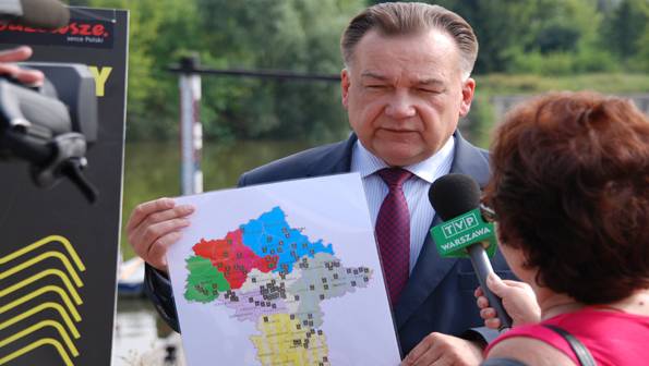 Nowe czarne punkty nad wodą na Mazowszu