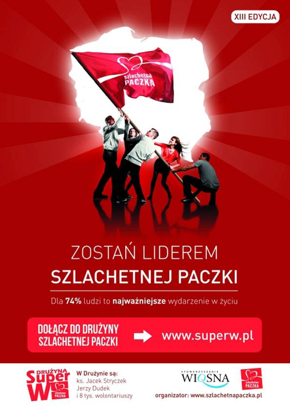 Zostań Liderem SZLACHETNEJ PACZKI w Nadarzynie!