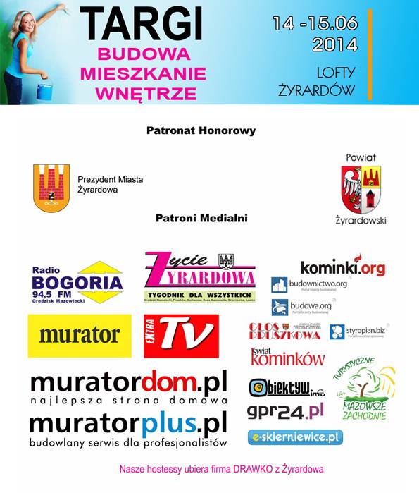 Zapraszamy na Targi BUDREM EXPO 2014 w Żyrardowie