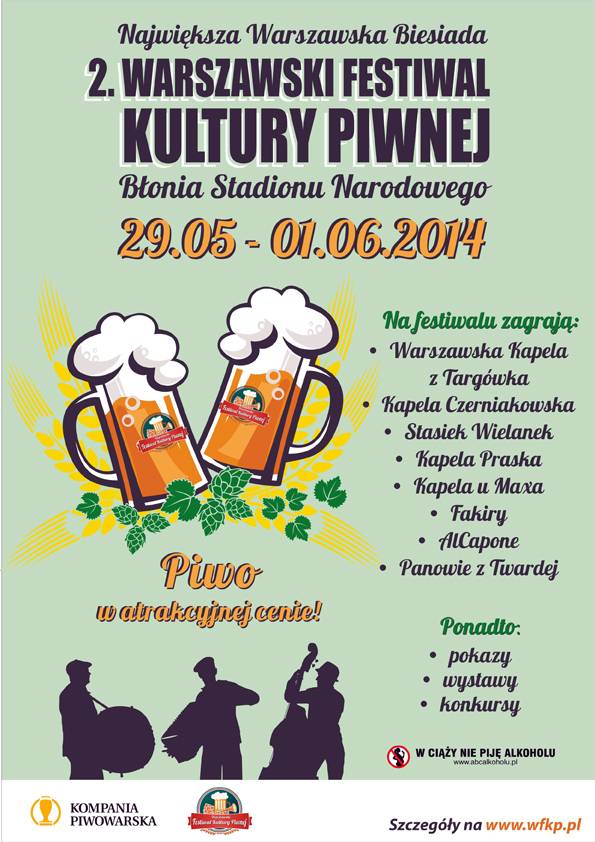 Już jutro rusza II Warszawski Festiwal Kultury Piwnej