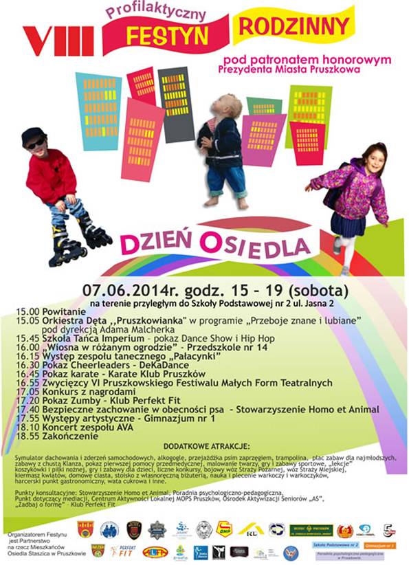 VIII Festyn profilaktyczny „DZIEŃ OSIEDLA”