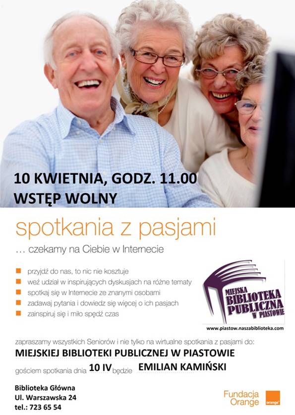Spotkanie z Emilianem Kamińskim w Piastowie