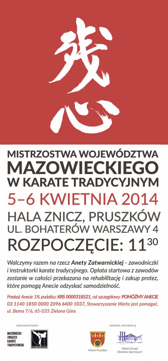 Mistrzostwa Województwa Mazowieckiego w Karate Tradycyjnym