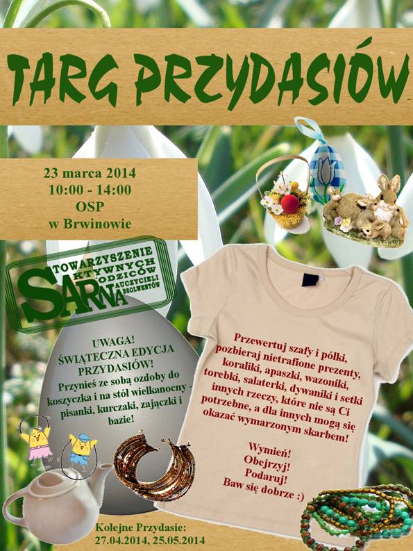 Ostatni przed Wielkanocą Targ Przydasiów!