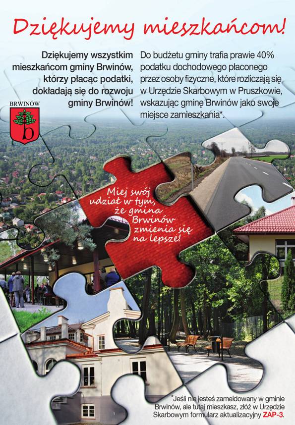 Dziękujemy mieszkańcom!