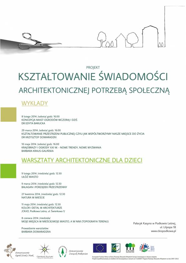 Kształtowanie świadomości architektonicznej potrzebą społeczną