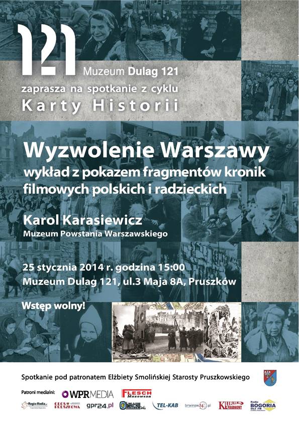„Wyzwolenie Warszawy” – styczniowe spotkanie z cyklu Karty Historii