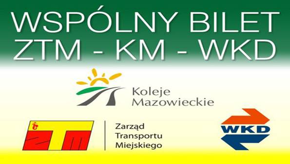Wspólny Bilet ZTM-KM-WKD w 2014 r.