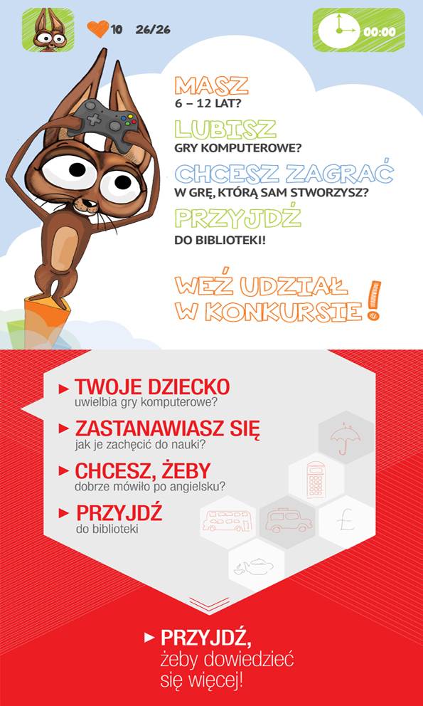 E-nauka to FUN! Darmowy angielski dla dzieci w bibliotekach   