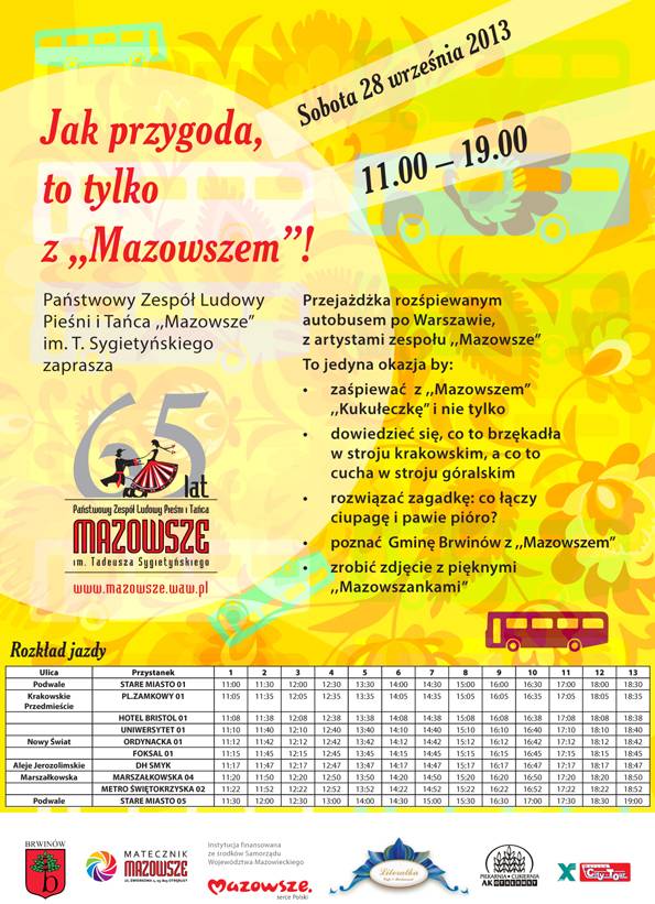 Jak przygoda to tylko w Warszawie z „Mazowszem”! 