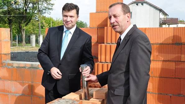 Kamień węgielny pod budowę nowego przedszkola w Brwinowie