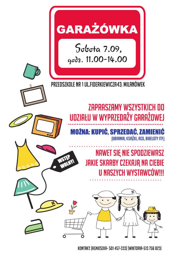 Już 7. września wielka wyprzedaż garażowa w Milanówku